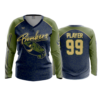3978 WOMENS V NECK LONGSLEEVE BOMBERS-FP