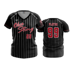 2811 WOMENS V NECK OHIO-STING-1