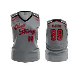 2811 WOMENS V NECK SLEEVELESS OHIO-STING-3