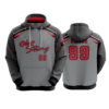 2811 UNISEX FLEECE HOODY OHIO-STING-3
