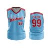 3983 WOMENS V NECK SLEEVELESS WARHAWKS-1