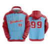 3983 UNISEX FLEECE HOODY WARHAWKS-1