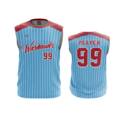 3983 MENS SPORT CREW NECK SLEEVELESS WARHAWKS-1