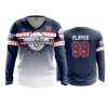 3981 WOMENS V NECK LONGSLEEVE DANGER-ZONE-1