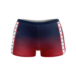 3981 WOMENS VOLLEYBALL SHORT DANGER-ZONE-1