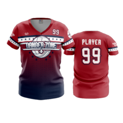 3981 WOMENS V NECK DANGER-ZONE-2