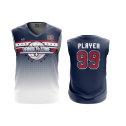 3981 MENS SPORT V NECK SLEEVELESS DANGER-ZONE-ADDS