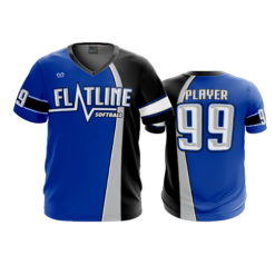 3984 MENS SPORT V NECK FLATLINE-1