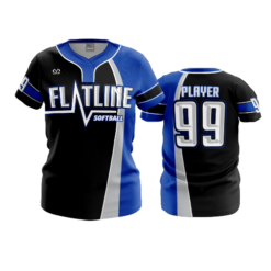 3984 WOMENS NO BUTTON SCOOP NECK FLATLINE-2