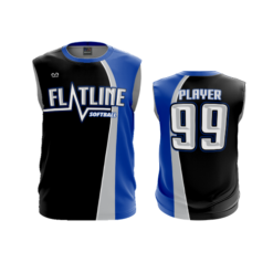 3984 MENS SPORT CREW NECK SLEEVELESS FLATLINE-2