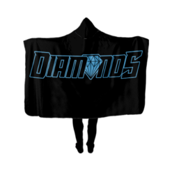 3841 UNISEX FAN WRAP HOODY DIAMONDS-FP-1