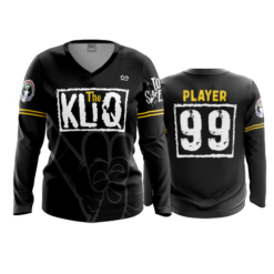 3985 WOMENS V NECK LONGSLEEVE THE-KLIQ-1