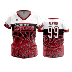 2880 WOMENS V NECK EC-OHIO-LEGENDS-1