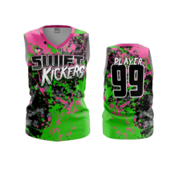 3974 WOMENS V NECK SLEEVELESS SWIFTKICKERS-1
