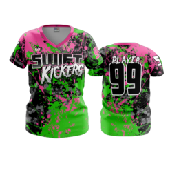 3974 WOMENS V NECK SWIFTKICKERS-1