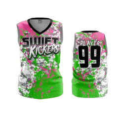3974 WOMENS V NECK SLEEVELESS SWIFTKICKERS-2