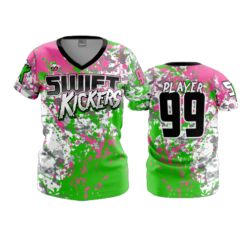 3974 WOMENS V NECK SWIFTKICKERS-2
