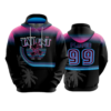 3970 UNISEX FLEECE HOODY WASTED-TALENT-1