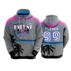 3970 UNISEX FLEECE HOODY WASTED-TALENT-2