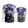 2217 WOMENS V NECK LONGSLEEVE DUCKS-1