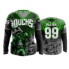 2217 WOMENS V NECK LONGSLEEVE DUCKS-3