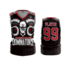 3986 WOMENS V NECK SLEEVELESS DODGE-DOMINATORS-1