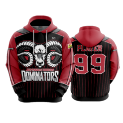 3986 UNISEX FLEECE HOODY DODGE-DOMINATORS-1