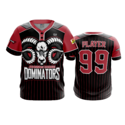 3986 MENS 2 BUTTON SCOOP NECK DODGE-DOMINATORS-1
