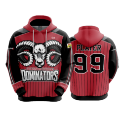 3986 UNISEX FLEECE HOODY DODGE-DOMINATORS-2