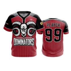 3986 MENS 2 BUTTON SCOOP NECK DODGE-DOMINATORS-2