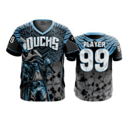 2217 MENS SPORT V NECK DUCKS-CARD-COL-BLACK-2