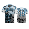 2217 MENS SPORT V NECK DUCKS-CARD-COL-WHITE-2