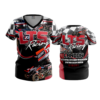 3989 WOMENS V NECK LTSRACING