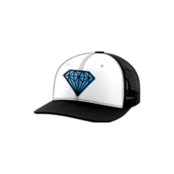 3992 R_P TRUCKER CAP 112 DIAMONDS-FP-1