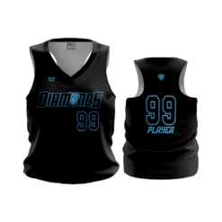 3992 WOMENS RACERBACK TANK DIAMONDS-FP-1