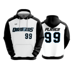 3992 UNISEX FLEECE HOODY DIAMONDS-FP-2