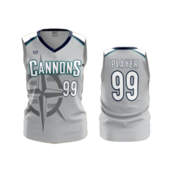 3998 WOMENS V NECK SLEEVELESS CANNONS-1