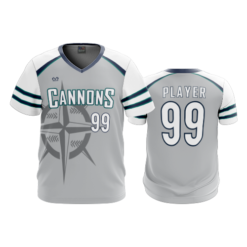 3998 MENS SPORT V NECK CANNONS-1