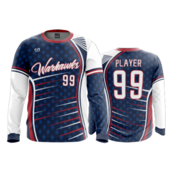 3983 MENS SPORT LONGSLEEVE WARHAWKS-FP-1
