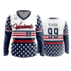 3983 WOMENS V NECK LONGSLEEVE WARHAWKS-FP-2