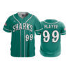 3874 MENS FULL BUTTON DOWN SHARKS-ADDONS