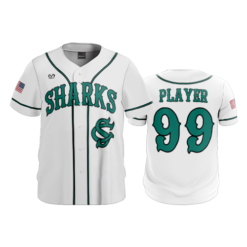 3874 MENS FULL BUTTON DOWN SHARKS-ADDONS
