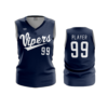 3999 WOMENS V NECK SLEEVELESS GC-VIPERS-COLOR-RUSH-1