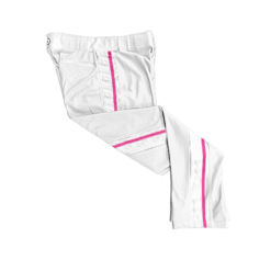 3990 MENS BALLPARK WHITE BRAID PANTS PAPPYS-1