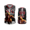 3990 WOMENS V NECK SLEEVELESS SIG-BAR-1