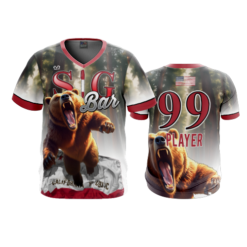 3990 MENS SPORT V NECK SIG-BAR-2