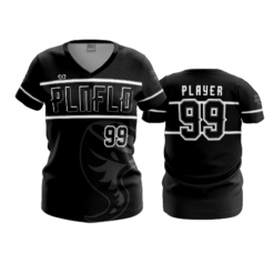 3997 WOMENS V NECK PLAINFIELD-TORNADOES-1