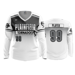 3997 WOMENS V NECK LONGSLEEVE PLAINFIELD-TORNADOES-2