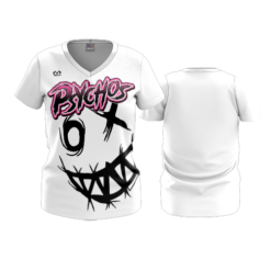 3871 WOMENS SPIRIT CREW NECK PSYCHOS-PINK-1