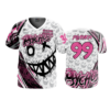 3871 MENS SPORT V NECK PSYCHOS-PINK-2